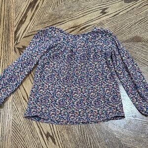 Carter's Multicolor Floral Long Sleeve Blouse